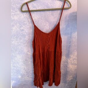 Mossimo Supply Co. Terracotta Camisole Dress